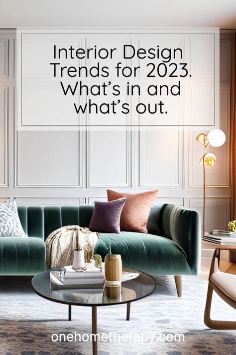 Curious about what's hot and what's not in home decor for 2023?🏡 Join us at One Home Therapy as we reveal the interior design trends of the year, and learn how to incorporate them into your home for a stylish refresh!🛋️✨ Click to Learn More!👇 Townhome Decorating, Expensive Decor, Latest Interior Design Trends, Minimalist Dining Room, Living Room Decor Inspiration, 2023 Trends, Entry Way, Luxury Sofa, Trendy Decor