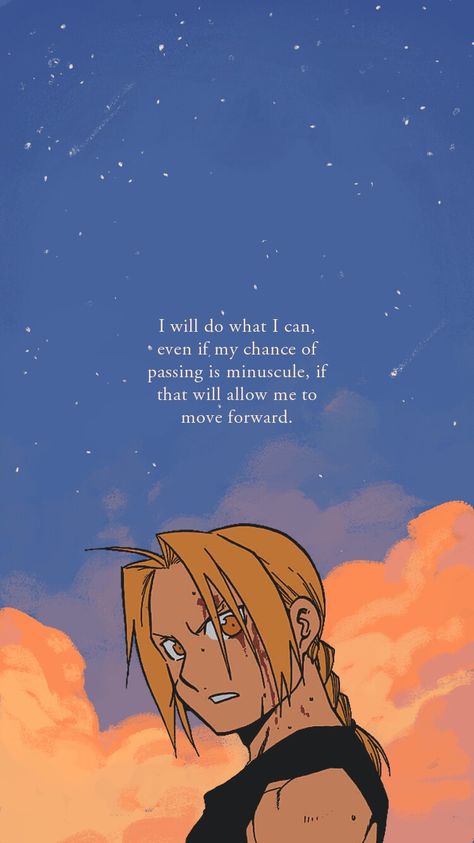 Anime Aesthetic Phone Wallpaper, Fullmetal Alchemist Quotes, Full Metal Alchemist Art, Aesthetic Phone Wallpaper, Sky Anime, Anime City, Anime Mobile, Hd Anime Wallpapers, Anime Quotes Inspirational