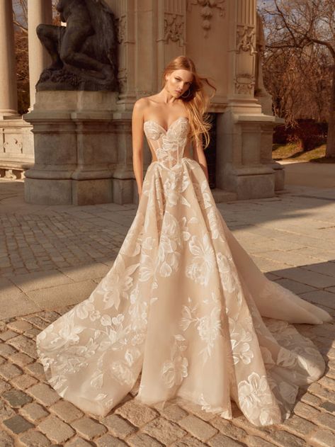 Spring Wedding Dresses, Embroidery Corset, Detachable Sleeves Wedding Dress, Galia Lahav Bridal, Corset Ball Gowns, Galia Lahav Wedding Dress, Spring Wedding Guest Dress, Spring Wedding Dress, Wedding Dress Champagne