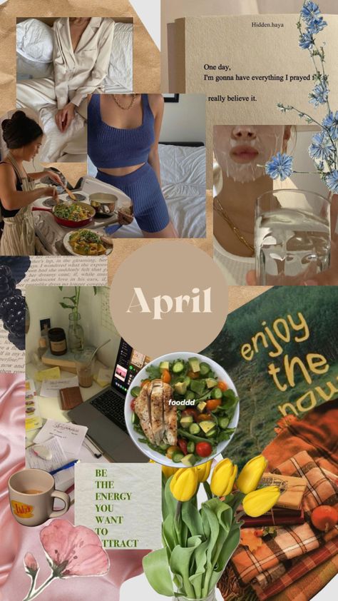 #myfirstshuffle#vision#april#autumn#thatgirll April Vision Board Wallpaper, April Vision Board Ideas, April 2024 Vision Board, April Girls Aesthetic, April Core Aesthetic, April Vision Board Aesthetic, April Reset, Brynn Aesthetic, April Aesthetic Wallpaper