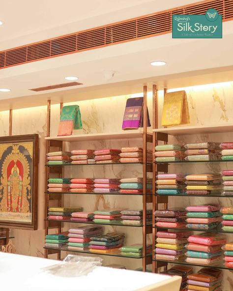 Discover our exclusive saree collection in-store. Shop your favorites now!

Website: www.rajmahalsilks.com
WhatsApp: 7200333333 / 7200111111 Saree Showroom, Fashion Store Design, Boutique Designs, Ethnic Design, September 19, Shop Ideas, Boutique Design, Retail Therapy, Saree Collection