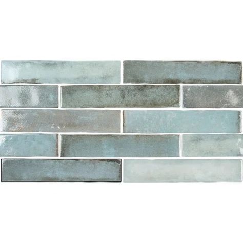 Floor Tiles & Wall Tiles You'll Love | Wayfair Patterned Wall, Best Floor Tiles, Merola Tile, Bathroom Redo, Ceramic Wall Tiles, Floor And Wall Tile, Floor Tile, Wall Patterns, Slate Blue