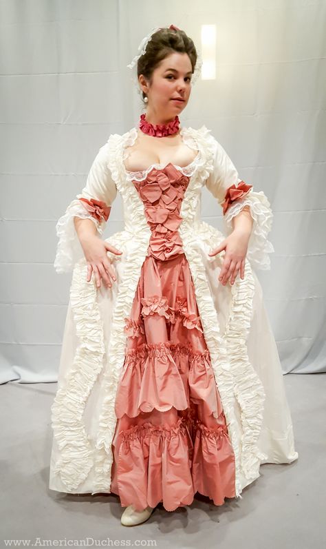 Sacque Gown, 18th Century Dresses, 18th Century Gown, Costume College, American Duchess, Historical Clothes, 18th Century Dress, Rococo Fashion, 18th Century Costume