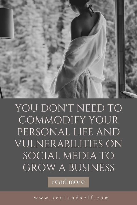 Something that’s become the norm for many women-led businesses in the online space, is to cultivate connection, relationship and vulnerability with an audience via social media- especially those in the coaching, healing and spiritual business space. But building a business in this way has been glorified to women, which has led many to think that they HAVE to be using social media like this if they’re to have success. Slow Business, Feminine Business, Conscious Business, Small Business Organization, Health Coach Business, Business Basics, Business Marketing Plan, Spiritual Business, Business Space