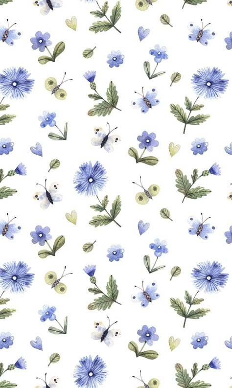 Background Phone Ideas, Forget Me Not Pattern, Blue Flowers Pattern, Forget Me Not Background, Wrap Paper Design, Forget Me Not Wallpaper, Paper Background Aesthetic, Cornflower Wallpaper, Mom Background