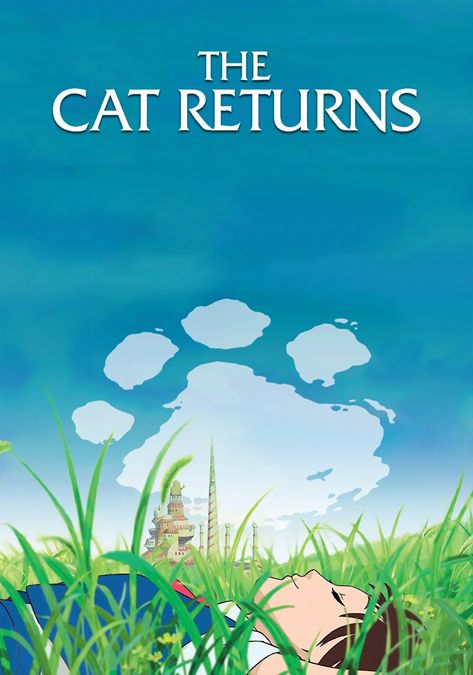 The Cat Returns, Love Wallpaper Backgrounds, Asian Film, Blue Poster, Book Posters, Film Prints, Cat Posters, Family Drama, 2 Movie