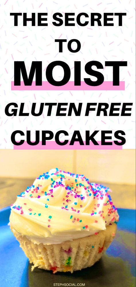 Easy Gluten Free Desserts | Gluten Free Cake Recipe | Easy Gluten Free Recipes | Gluten Free Desserts Cake | Gluten Free Recipes | Gluten Free Cupcakes | Easy Gluten Free Desserts 5 Ingredients | Moist Vanilla Cake | Moist Gluten Free Cake Recipes | #glutenfree #glutenfreerecipes #glutenfreebaking #glutenfreedesserts #glutenfreecake #glutenfreecupcakes Gf Cupcakes Vanilla, Moist Gluten Free Cupcakes, Best Gluten Free Cupcake Recipe, Gluten Free Cake Recipes, Gluten Free Cake Recipes Easy, Gf Cupcakes, Gluten Free Cupcake, Gluten Free Cupcake Recipe, Gluten Free List