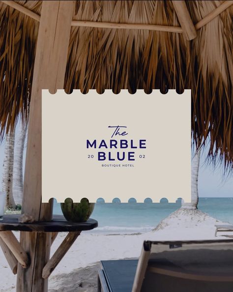 welcome to the Marble Blue Hotel. ☀️ a charming boutique hotel tucked away in the picteresque Pulau Tioman (Tioman Island) in Malaysia, with a touch of nostalgia and impeccable service 🌴 #designbrief #graphicdesignbrief #designchallenge #brandingbrief #thebriefclub ##ogochallenge #graphicdesignchallenge #branddesigner #brandbrainy #branding #branddesigner #brandingdesign #brandidentity #hotelbranding Motel Branding, Boutique Hotel Branding, Pulau Tioman, Letter Logotype, Tioman Island, Hotel Logo Design, Graphic Design Style, Marble Blue, Pen Pattern