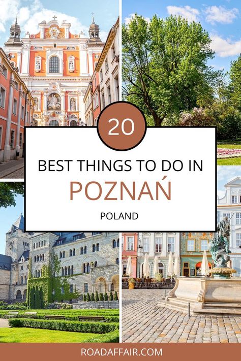 Explore the 20 best things to do in Poznań, Poland. Whether you're a history buff, foodie, or art enthusiast, there's something here for everyone to enjoy. Dive into Poznań's rich culture and vibrant atmosphere by clicking through to read the full article. Save this pin to your travel board and start planning your unforgettable trip today! Old Market, Poznan Poland, Colorful Buildings, East Europe, Market Square, Colourful Buildings, Travel Articles, Travel Board, Europe Travel Tips