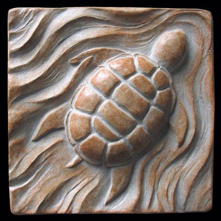 Wall Carvings, Ceramic Turtle, Cement Garden, Dremel Wood Carving, Wood Carving Designs, Wood Carving Patterns, Relief Sculpture, Clay Tiles, Plaster Art