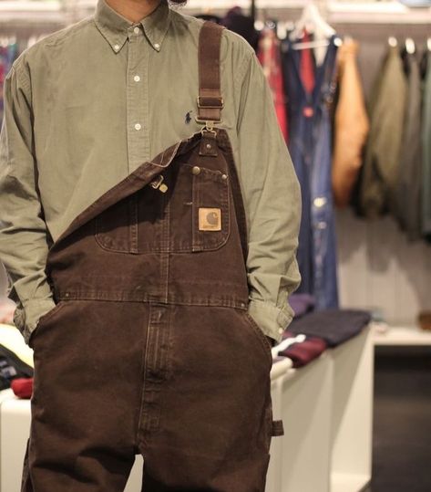 DROP CARHARTT HOY 5:30pm🔥 •Activejacket •DetroitJacket •pants •chalecos •Overall •backpack Carhartt Overalls Outfit, Carhartt Overalls, Overalls Outfit, Bib Overalls, Fashion Pieces, Mens Streetwear, Outfits Casuales, Fashion Inspiration, High Fashion