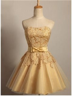 Gold Dama Dresses, Gold Homecoming Dress, Gold Dress Short, Dama Dresses, Graduation Party Dresses, Gold Bridesmaid Dresses, Satin Homecoming Dress, Cheap Homecoming Dresses, Prom Dresses Sleeveless