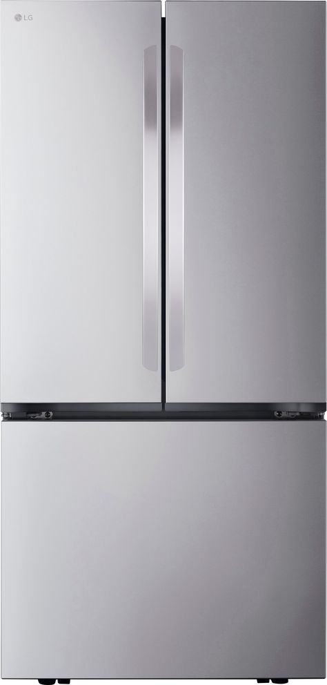 LG 21 Cu. Ft. French Door Counter-Depth Smart Refrigerator with Ice Stainless Steel LF21G6200S - Best Buy Top Of Refrigerator, Counter Depth French Door Refrigerator, Steel Counter, Smart Refrigerator, Freezer Organization, Counter Depth Refrigerator, Stainless Steel Counters, Refrigerator Lg, Counter Depth