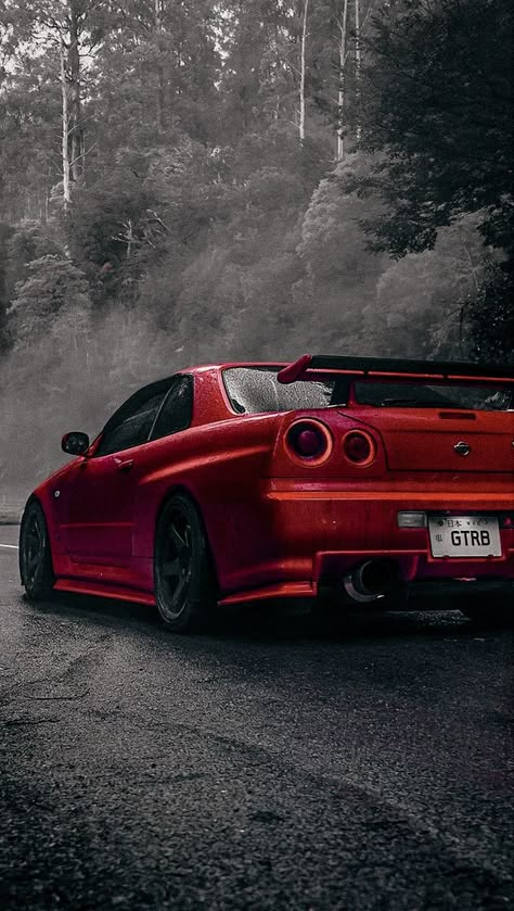 Car Gtr, Nissan R34, Wallpaper Car, R34 Skyline, Skyline Gtr R34, Fantasy Cars, R34 Gtr, Sports Car Wallpaper, Jdm Wallpaper