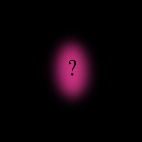 Question Mark, Dark Pink, Black Background, Red, Pink, Black