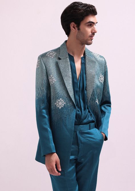 Indian Wedding Outfits For Men, Blazer For Men Wedding, Marriage Outfit, Wedding Suits For Bride, Indian Wedding Clothes For Men, Wedding Kurta, Gender Fluid Fashion, Fancy Shirt, Gala Outfit