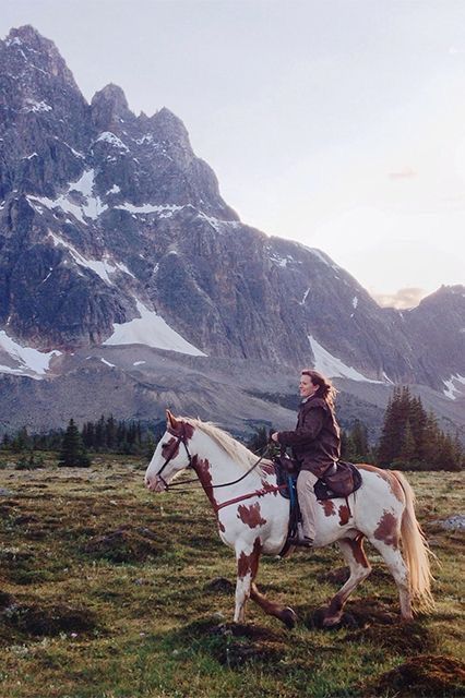 Foto Cowgirl, Tapeta Harry Potter, Cai Sălbatici, Pacific Crest Trail, Amazing Animals, Pretty Horses, Horse Photography, Alberta Canada, 인물 사진