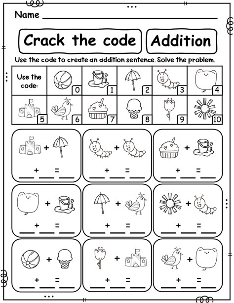 Worksheets

Help your kindergartener practice their addition and subtraction skills with these fun and interactive worksheets!

#KindergartenMath #SummerMath #Addition Fun Addition Worksheets, Fun 1st Grade Worksheets, Fun Math Activities For Grade 1, Summer Learning Activities 1st Grade, Maths Grade 1 Worksheets, Homeschool Activities 1st Grade, 1st Grade Learning Activities, Addition For Grade 1, Subtraction Worksheets Grade 1