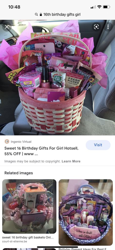 16 Birthday Gift Ideas Girl, Sweet 16 Birthday Gifts For Girls Ideas, 16th Birthday Present Ideas Girl, Sweet 16 Gift Ideas For Niece, Sweet 16 Gifts For Girls 16th Birthday, Sweet 16 Basket, 16th Birthday Gifts For Girls Ideas, Gifts For 16 Year Girl, Gifts For 16th Birthday Girl