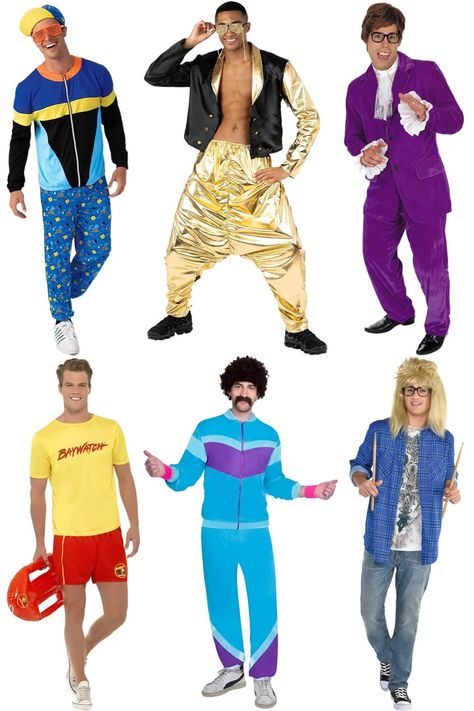 90s Fancy Dress Costumes for Men – 90s Fancy Dress Ideas 90 Fancy Dress, 90s Fancy Dress Ideas Men, Men’s 90s Costume, 90s Fancy Dress Ideas, 1990s Costume Ideas, Mens Fancy Dress Ideas, Slash Costume, Celebrity Fancy Dress, 90s Outfit Men