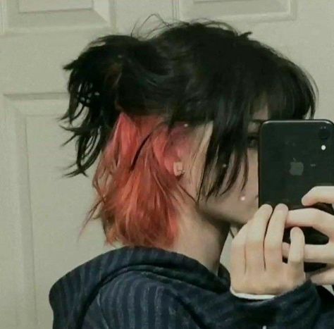 Cool Hair, Gender Envy, Grunge Hair, Cortes De Cabello, Hair Stuff, Hair Dye, Hair Cut, Dyed Hair, Red Hair