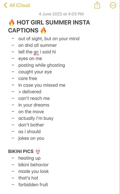 Captions For Instagram Bikinis Summer, Instagram Captions Revenge, Captions For Instagram Hot Look, Hot Insta Bio Ideas, Insta Caption For Beach Pics, Captions For Hot Pics Aesthetic, Hot Selfie Quotes, 2023 Ig Captions, Sassy Girl Captions