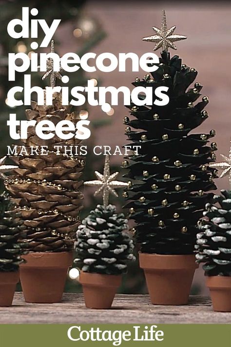 Pinecone Trees Christmas, Diy Pinecone Christmas Tree, Pinecone Trees Diy, Pinecone Christmas Trees, Pinecone Trees, Pinecone Tree, Pinecone Christmas, Pine Cone Christmas Tree, Diy Pinecone