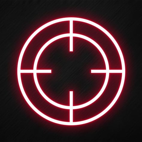 Target Logo Aesthetic, Cyberpunk Png, Forest Icon, Target Icon, Illustrator Ideas, Target Logo, Military Logo, Web Design Logo, Logo Clipart