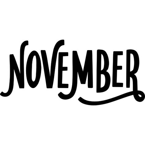 November Typography, November Font, Community House, House Cleaner, Cute Home Screens, Widget Ideas, Days And Months, Calendar Wallpaper, New Month