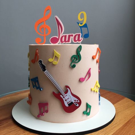 Music Cake Ideas, Music Birthday Cakes, Music Birthday Cake, Musical Cake, Bolo Musical, Boy Communion Cake, Trolls Birthday Cake, Music Themed Cakes, Cake Designs For Boy