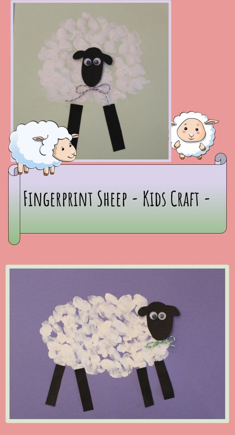 Fingerprint Sheep, Shepherd Craft, Daycare Crafts, Handprint Art, Welcome To My Channel, Instagram Music, Kids Church, Christian Christmas, Ornament Crafts