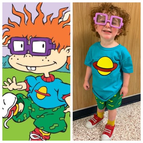 Rugrats Costume, Quick Birthday Gifts, Toddler Halloween Costumes, Family Costumes, Family Halloween Costumes, Baby Halloween Costumes, Halloween Looks, Family Halloween