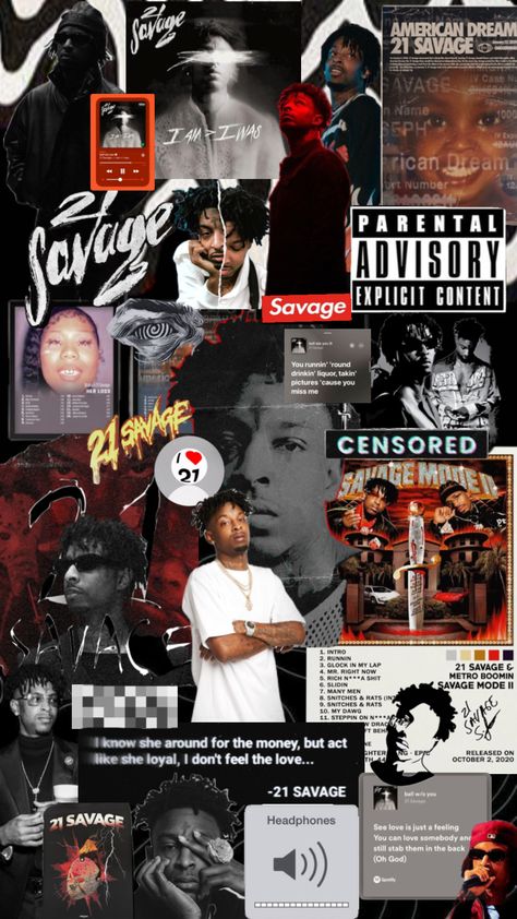 #21savage #rap #music #foryou 21 Savages, English Rap, Travis Scott Aesthetic, Frank Ocean Wallpaper, Savage Wallpapers, Anuel Aa Wallpaper, Savage Mode, Hip Hop Poster, Rap Quotes