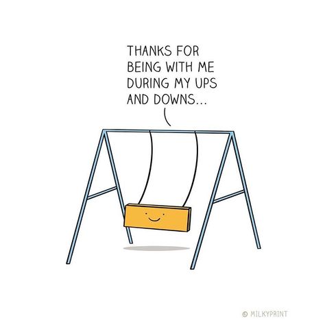 Thanks for journeying with me...♥️ - - - #swing #playgrpund #upanddown #love #relationship #friendship #family #pun #funny #illustration… Punny Puns, Punny Cards, Love Puns, Cute Puns, Pun Card, Funny Illustration, Funny Doodles, Cards For Friends, Funny Puns