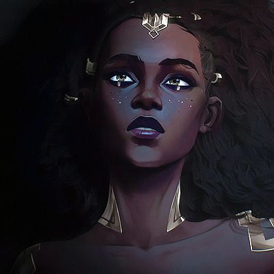 Arcane Face, Mel Arcane, Arcane Screenshots, Buff Women, Team Blue, Lol League Of Legends, African American Art, Character Aesthetic, Black Art