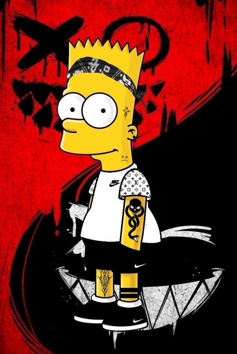 Bart Simpson Art, Simpsons Funny, Supreme Iphone Wallpaper, Swag Wallpaper, Hypebeast Wallpaper, Cute Blue Wallpaper, Simpsons Art, Classic Comic Books, Skate Art