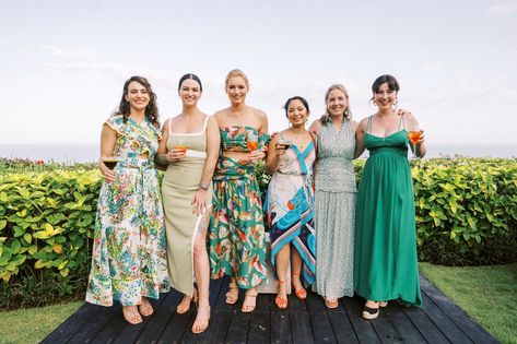 Bali Wedding Guest Outfit, Beach Wedding Guest Outfit, Bali Wedding Dress, Beach Wedding Guest Attire, Resort Wear Dresses, Casual Beach Wedding, Wedding Outfits For Women, Beach Wedding Guests, Dress Code Wedding