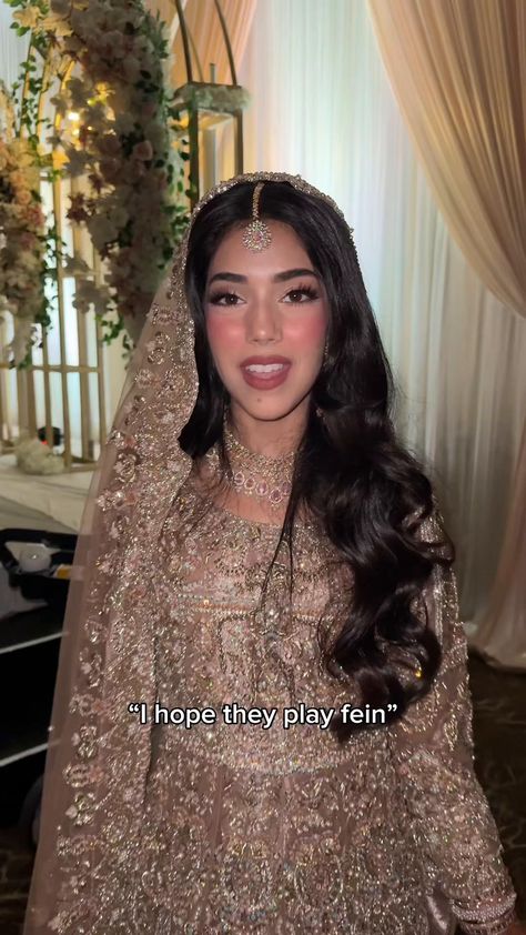 Ran back the moment i heard the intro 🤪 #southasianweddings #weddingcontentcreator #fein #desiweddi Bangladesh Wedding, Halal Jokes, Indian Skin Makeup, Pakistan Aesthetic, Pink Reception, Brown Munde, Brown Girl Aesthetic, Wedding Must Haves, Punjabi Suits Designer Boutique