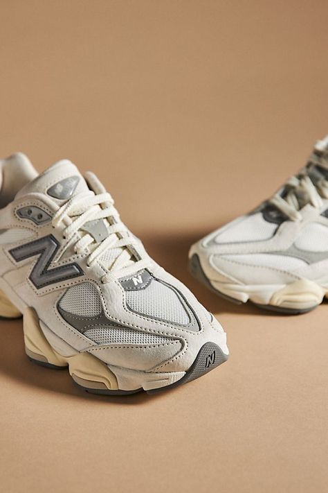 New balance beige shoes