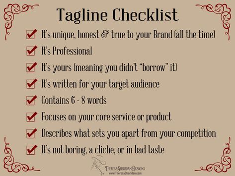 Establish Your Brand: Create Your Tag Line or Slogan Tag Lines For Clothing Business, Money Making Jobs, Social Media Marketing Business, Bad Taste, Preschool Learning Activities, Focus On Yourself, Preschool Learning, Be True To Yourself, Grow Business