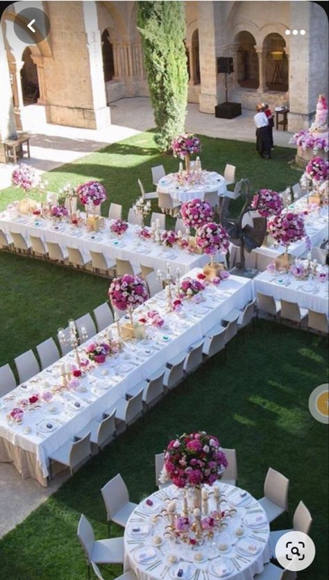 Event Venue Design, Wedding Color Combinations, Dream Wedding Reception, Wedding Background Decoration, Romantic Outdoor Wedding, Simple Birthday Decorations, Dream Wedding Decorations, Pretty Quinceanera Dresses, Outdoor Wedding Inspiration