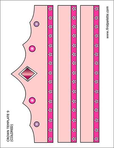 Superhero Crown, Crown Templates, Crown Printable, Hearts Paper Crafts, Make A Crown, Crown Template, Princess Printables, Free Printable Templates, Crown Crafts