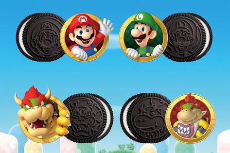 Mario Marshmallow, Mario Oreos, Mario Brothers Cookies, Super Mario Marshmallow Pops, American Football Cleats, Jenga Game, Super Mario 3d, Entertainment Design, Girls Play