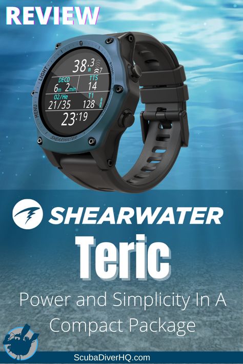 Shearwater Teric Dive Computer Review Spear Fishing, Technical Diving, Dive Computers, Scuba Diving Gear, Diving Equipment, Diving Gear, Garmin Watch, Scuba Diving, Diver