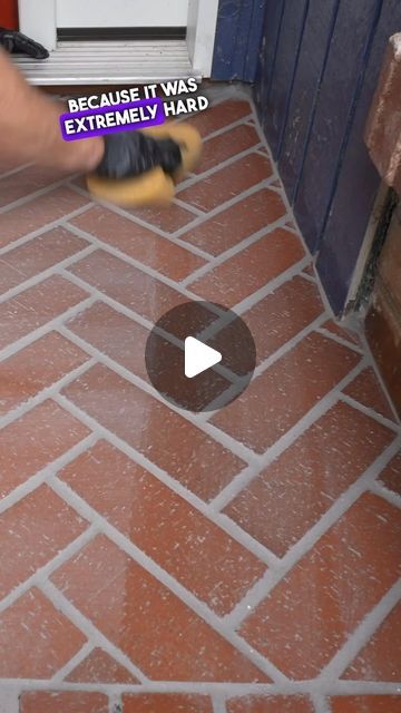 BYOT Brent on Instagram: "DIY Herringbone Brick Veneer! #diy #howto #brickwork #construction #homerenovation" Brick Veneer Porch, Old Bricks Ideas Diy, Old Bricks Ideas, Herringbone Brick, Brick Veneer, Old Bricks, Instagram Diy, Brickwork, Porch Patio