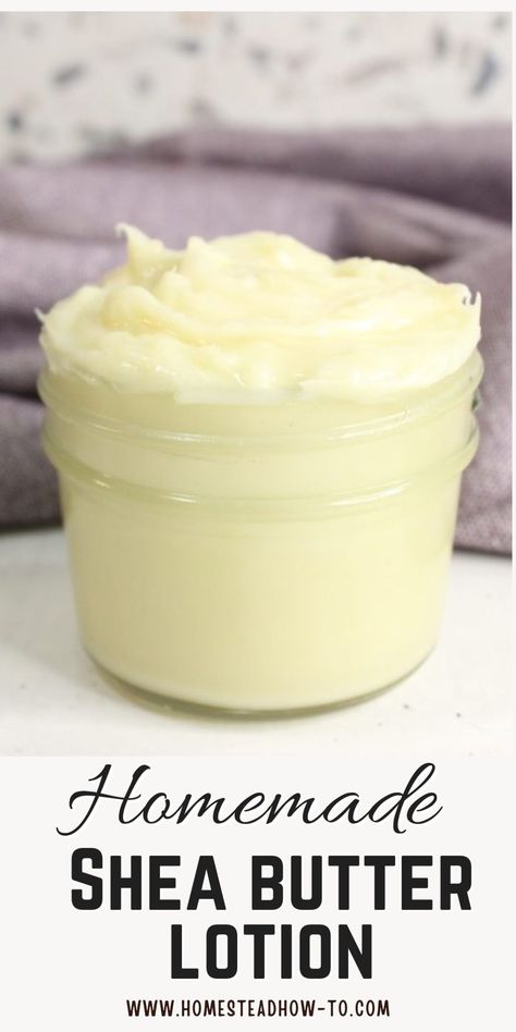 Learn how to make your own all-natural shea butter lotion at home with this simple guide for soft, hydrated skin. #SheaButterLotion #DIYSkincare #NaturalBeauty #HomemadeLotion Diy With Shea Butter, How To Make Shea Butter Cream, How To Make Lotion With Shea Butter, Diy Natural Lotion Recipe, How To Make Your Own Lotion, Diy Whipped Shea Butter Body Lotion, Homemade Lotion Recipe 3 Ingredients, How To Make Shea Butter At Home, How To Make Lotion Diy