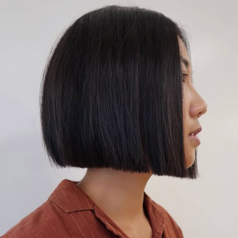 Solid Form Haircut, One Length Hair, Trendy We Fryzurach, Cute Bob Hairstyles, Dunner Wordend Haar, A Line Bob, Medium Bob Hairstyles, Haircuts Straight Hair, Bob Hair