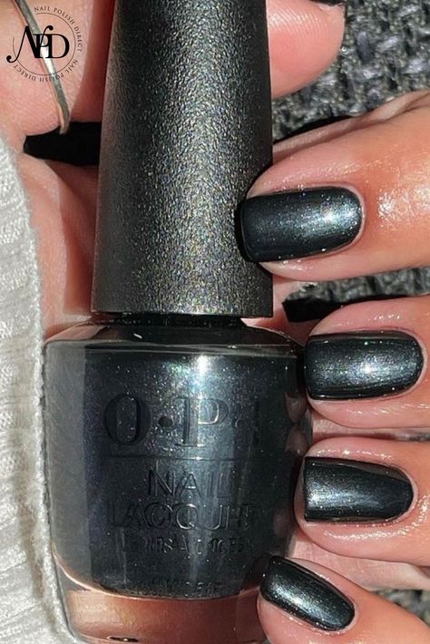 Nail Pops, Black Polish, Color Care, Gel Nail Polish, Shades Of Black, Gel Polish, Beauty Skin, Nail Colors, Hair And Nails