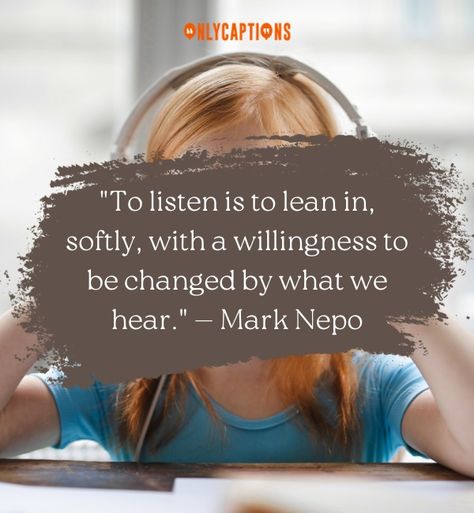 Dive into the wisdom of the ages with this stunning collection of quotes about listening. Perfect for reflection and inspiration in 2023, these quotes remind us of the power of being a good listener in our daily lives. Quotes About Listening, Explore Quotes, Good Listener, Life Changing Quotes, Listening Skills, Life Changes, Personal Growth, Daily Life, Motivational Quotes