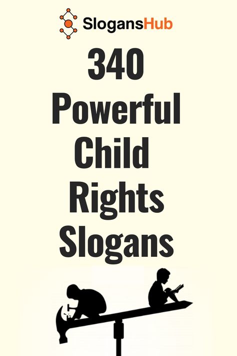 This article of mine is dedicated to all the beautiful children out there. You can go on and on about child labor and child rights but it will only be effective once you try to use the right words to convey your messages. I will provide you with the right slogans to make yourself clear and help these child labourers. World Day Against Child Labour, Protest Ideas, English Slogans, Slogan Clothing, Child Rights, Campaign Slogans, International Days, Child Labour, Slogan Making